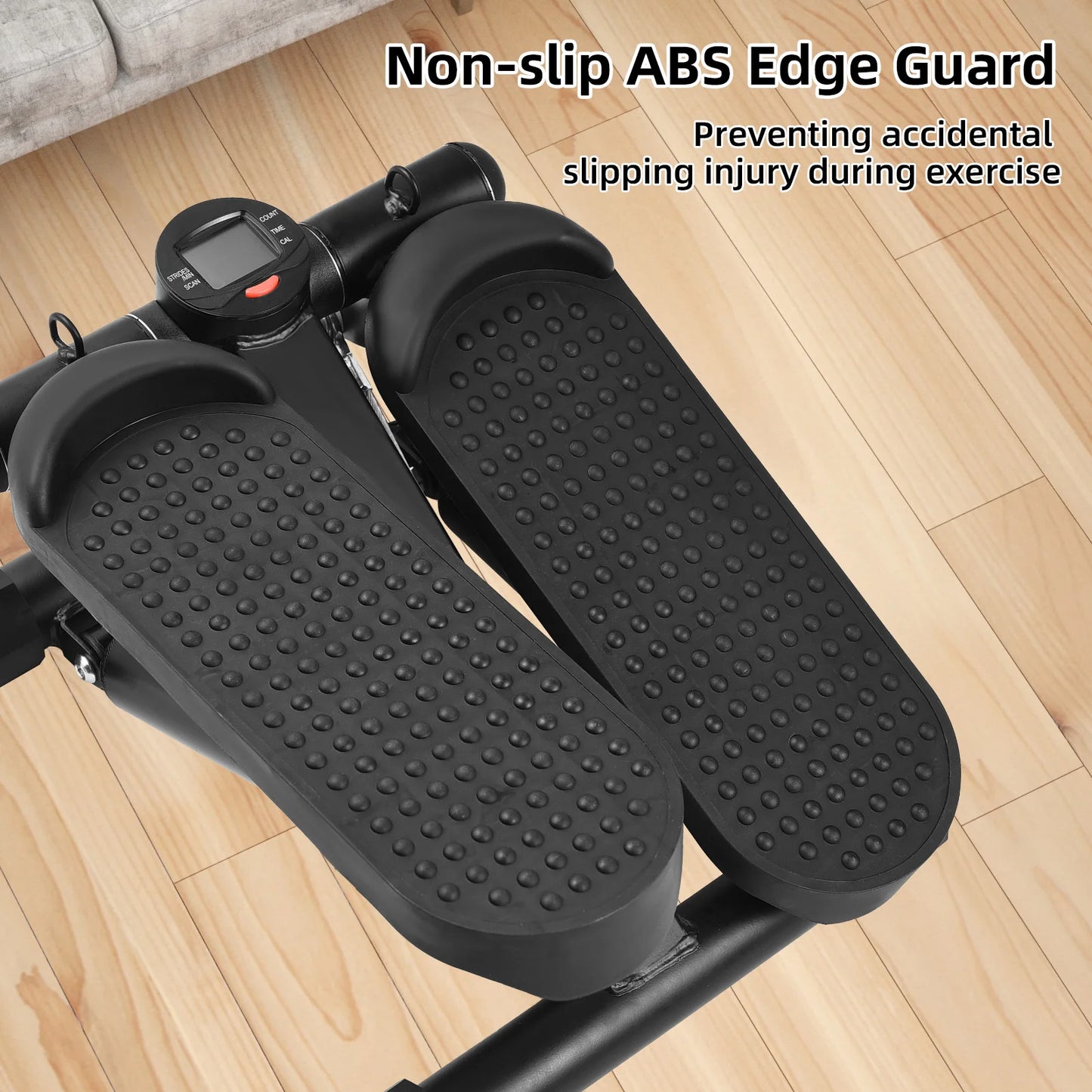 Electric Elliptical Stepper: Mini Fitness & Rehab Machine