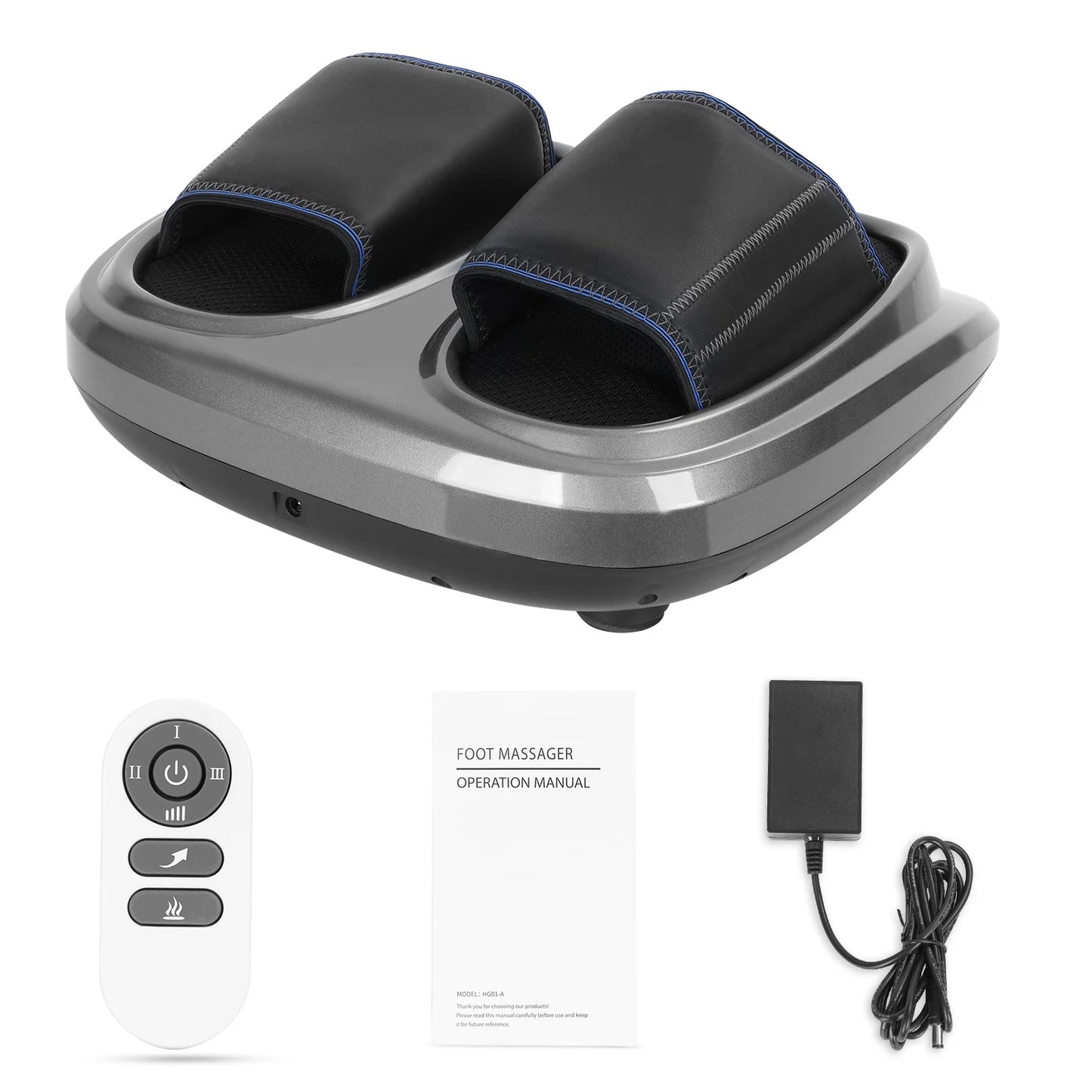 Electric Foot Massager Shiatsu Roller for Muscle Relief